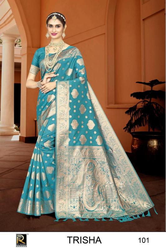 Ronisha Trisha Banarasi Silk Designer Saree Collection