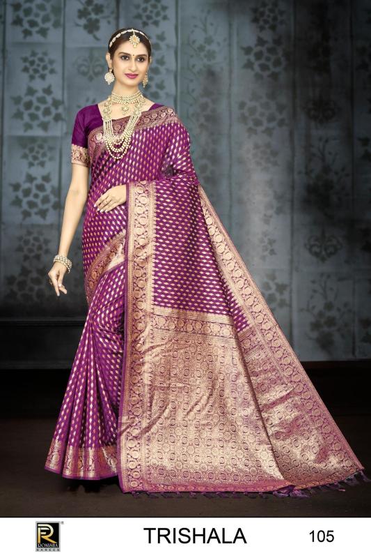 Ronisha Trishala Banarasi Silk Designer Saree Collection