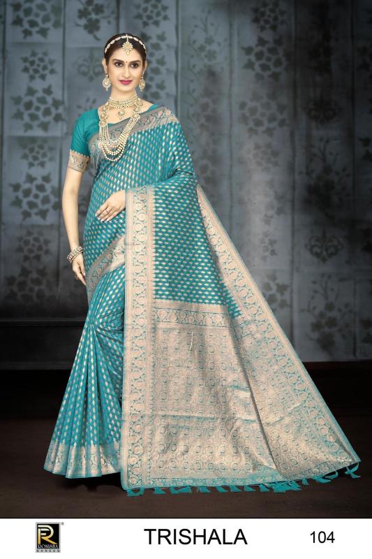 Ronisha Trishala Banarasi Silk Designer Saree Collection