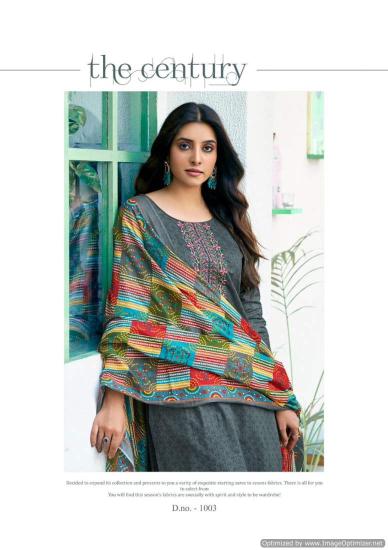 Saanvi Romani Cambric Cotton Printed Dress Material