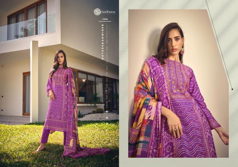 Sadhana Inaaayat Digital Printed Dress Material Collection