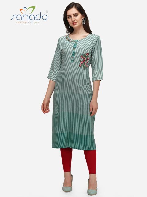 Sanado Daisy Viscos Long Kurti Collection