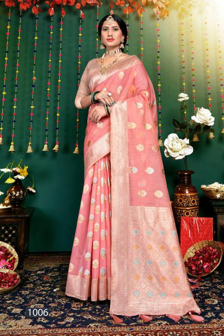 Saroj Hulchal Linen Vol 2 Linen Designer Saree Collection