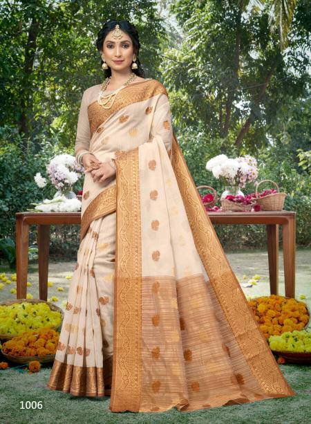 Saroj Water Fall Cotton Vol 3 Soft Linen Saree collection