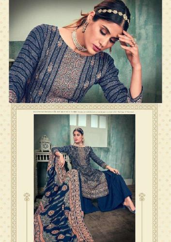 Sat Pashmina Vol 15 Designer Dress Material With Shawl Collection