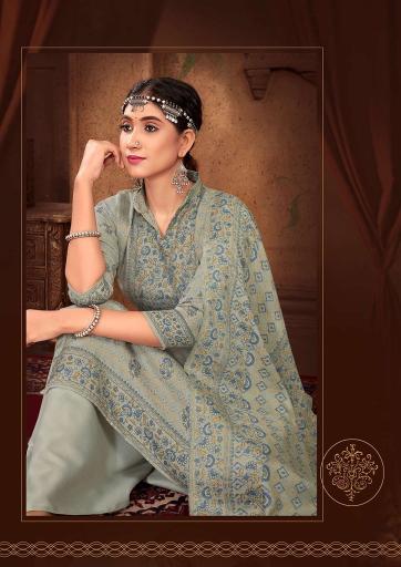 Sat Pashmina Vol 16 Designer Dress Material With Shawl Collection