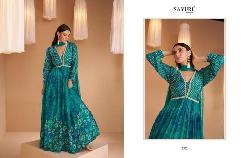 Sayuri Mashooqa Real Goergette Gown Collection