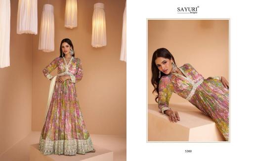 Sayuri Mashooqa Real Goergette Gown Collection