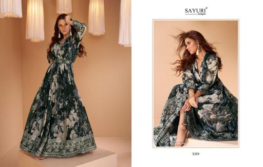 Sayuri Mashooqa Real Goergette Gown Collection