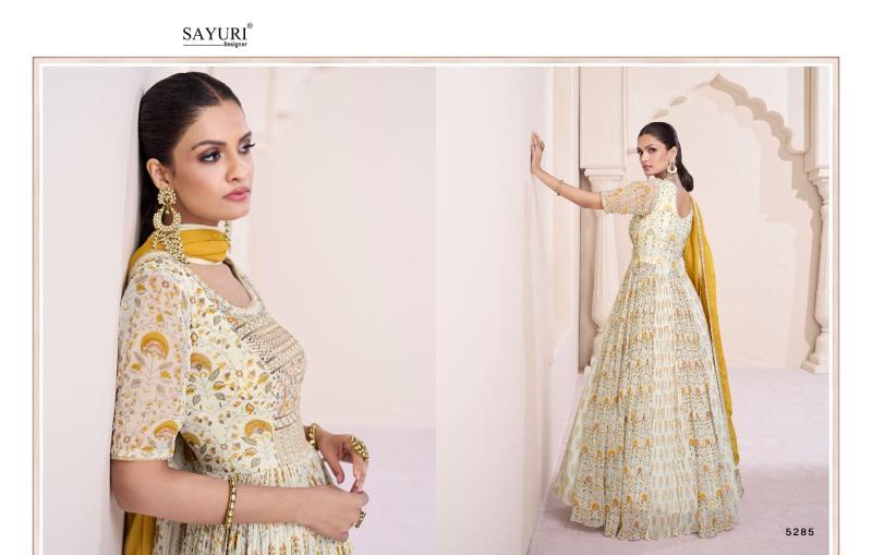 Sayuri Vartika Real Georgette Designer Gown Wholesaler