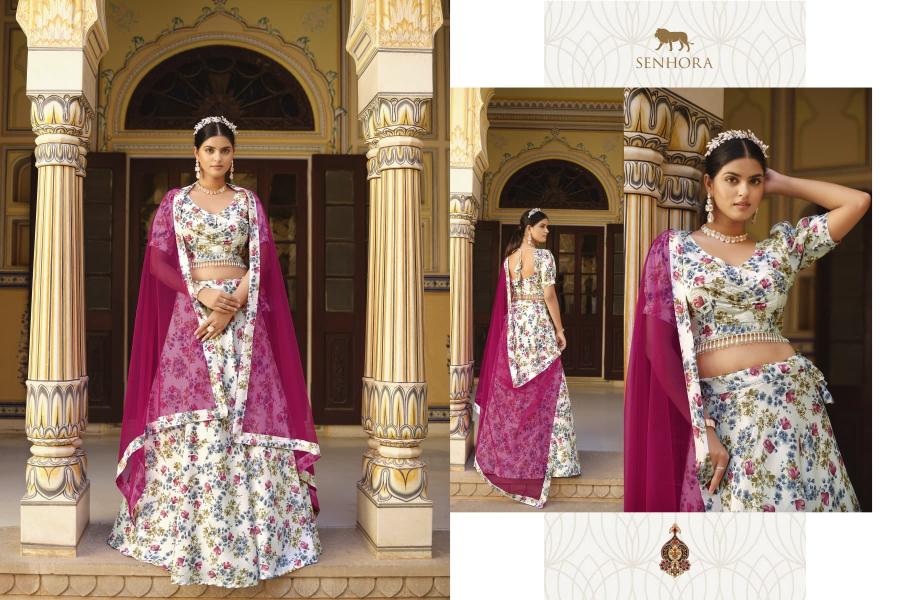 Senhora Titlee 2 Floral Printed Designer Lehenga Collection