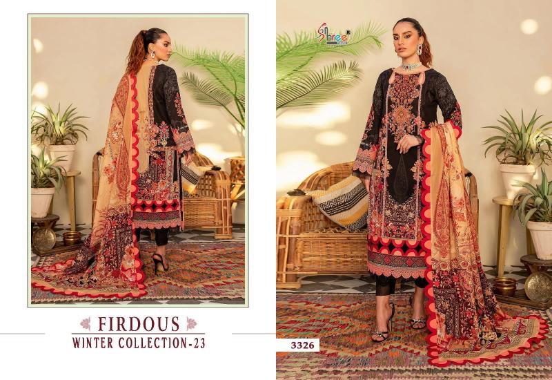 Shree Firdous Winter Collection 23 Embroidered Pashmina Salwar Kameez