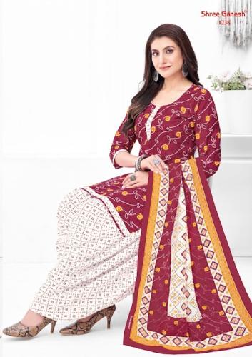 Shree Ganesh Bandhni Vol 2 Patiyala Special Dress Material Collection