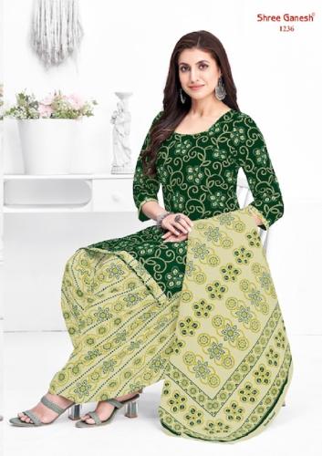 Shree Ganesh Bandhni Vol 2 Patiyala Special Dress Material Collection