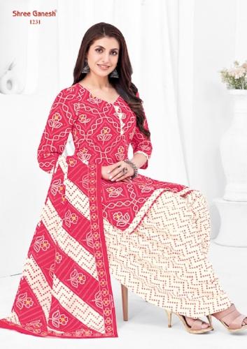 Shree Ganesh Bandhni Vol 2 Patiyala Special Dress Material Collection