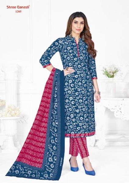 Shree Ganesh Batic Vol 2 Printed Cotton Dress Material Collection