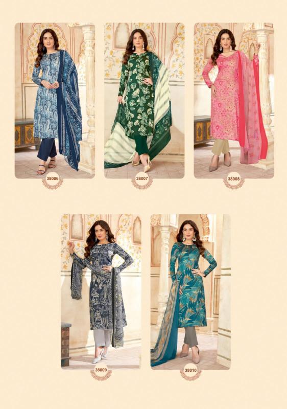 Suryajyoti Naishaa Vol 38 Satin Cotton Dress Material Collection