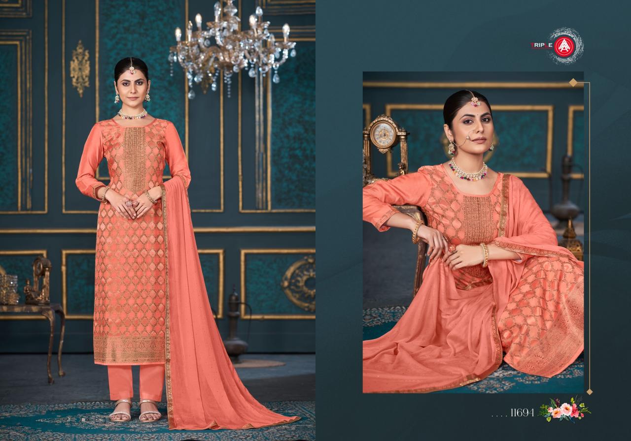 Triple Aaa Payal Edition 4 Muslin Dress Material Collection