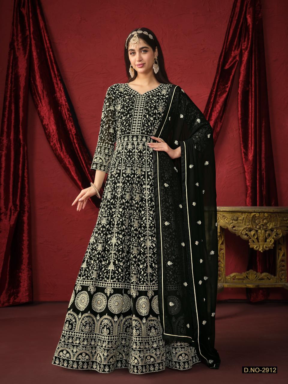 Twisha 2900 Series Georgette Gown Collection