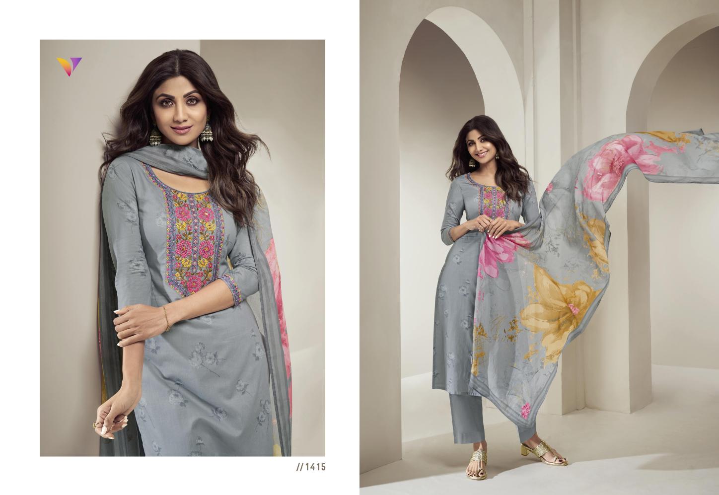 Viradi Shilpa Vol 12 Cotton Digital Ready Made Collection