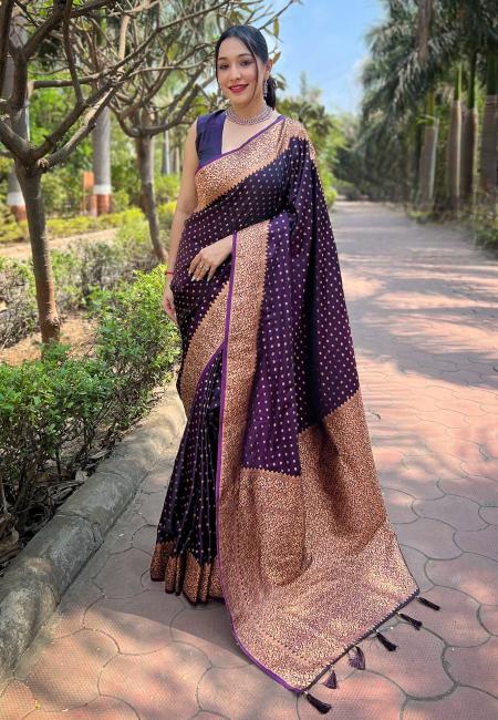 Vt 6004 Premium Banarasi Katan Silk Saree Collection