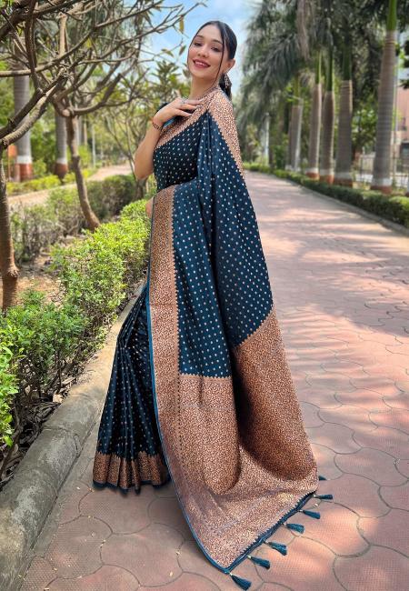 Vt 6004 Premium Banarasi Katan Silk Saree Collection