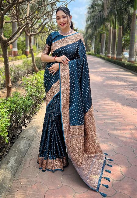 Vt 6004 Premium Banarasi Katan Silk Saree Collection