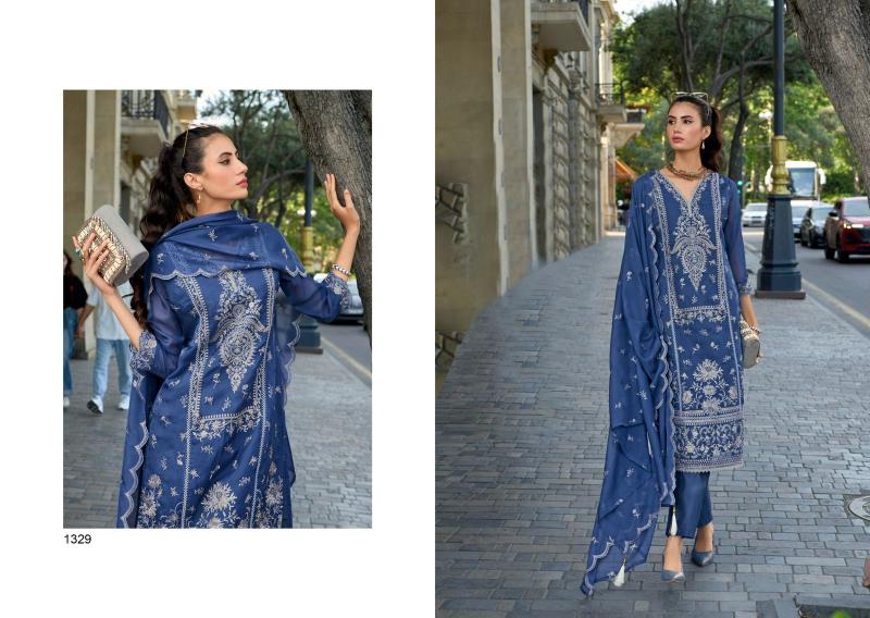 Zaveri Maxes Organza Embroidered Ready Made Collection