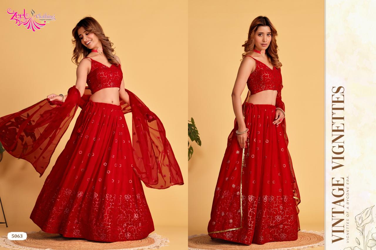 Zeel Antique Aura Designer Lehenga Choli Collection