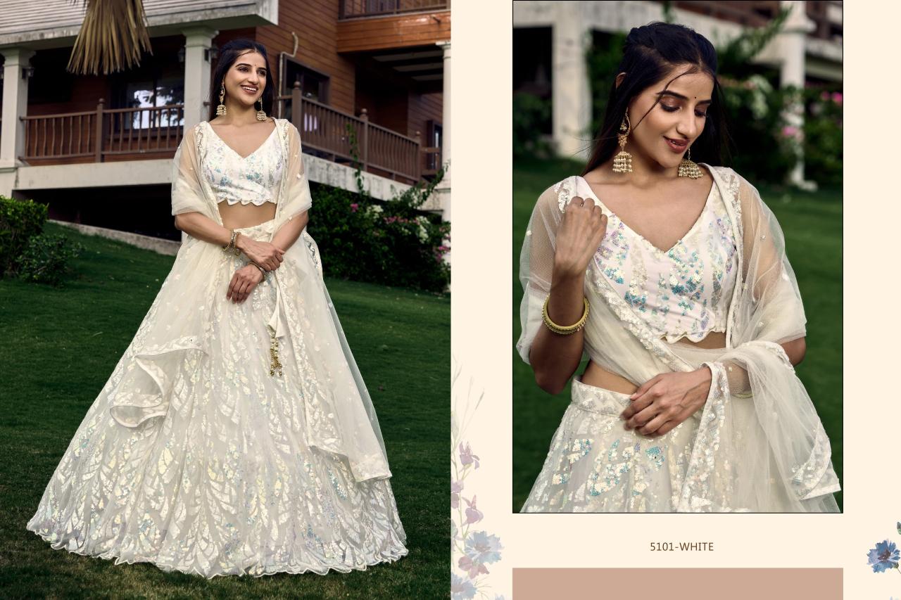 Zeel Meera Designer Net Lehenga Choli Collection