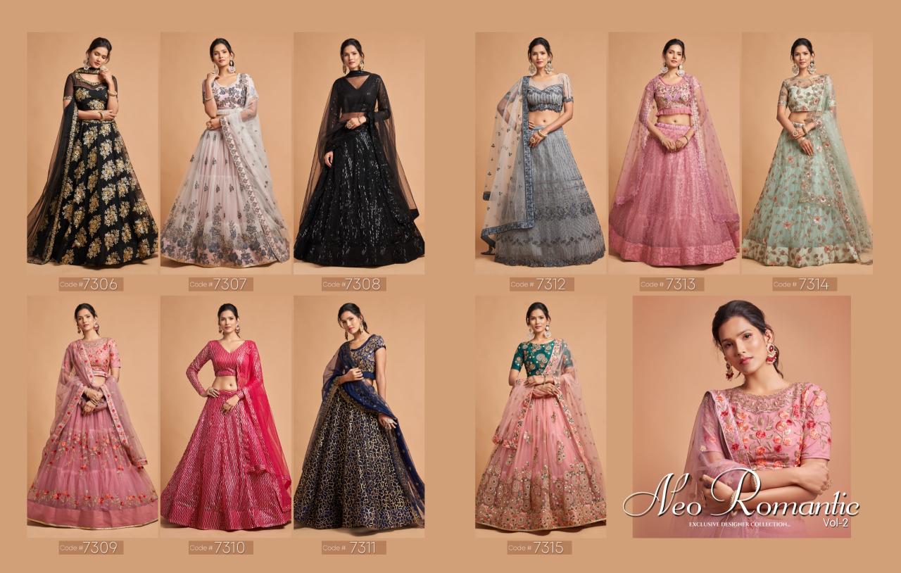 Zeel Neo Romantic Vol 2 Designer Embroidered Lehenga Collection