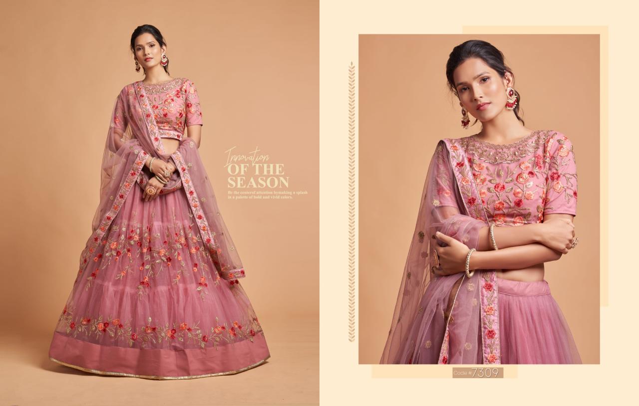 Zeel Neo Romantic Vol 2 Designer Embroidered Lehenga Collection