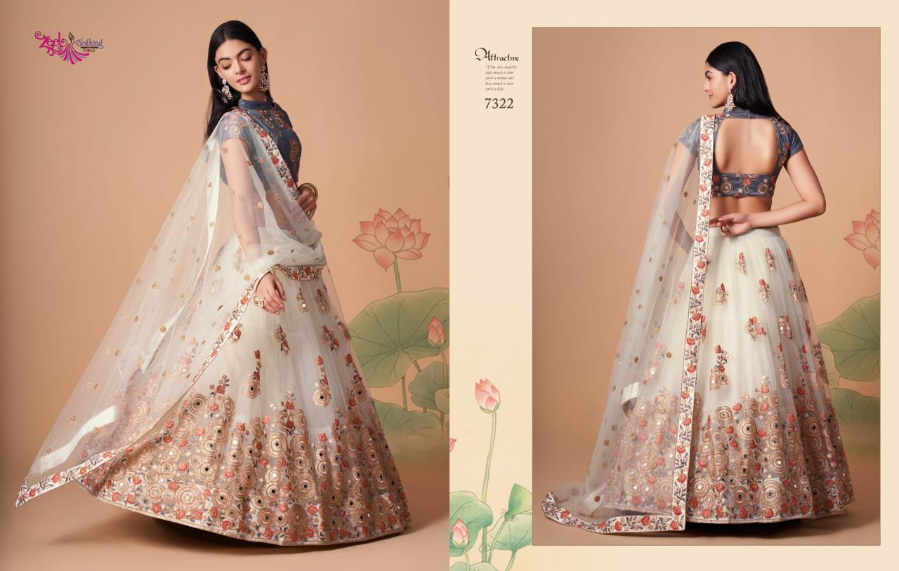 Zeel Neo Romantic Vol 3 Designer Soft Net Lehenga Collection