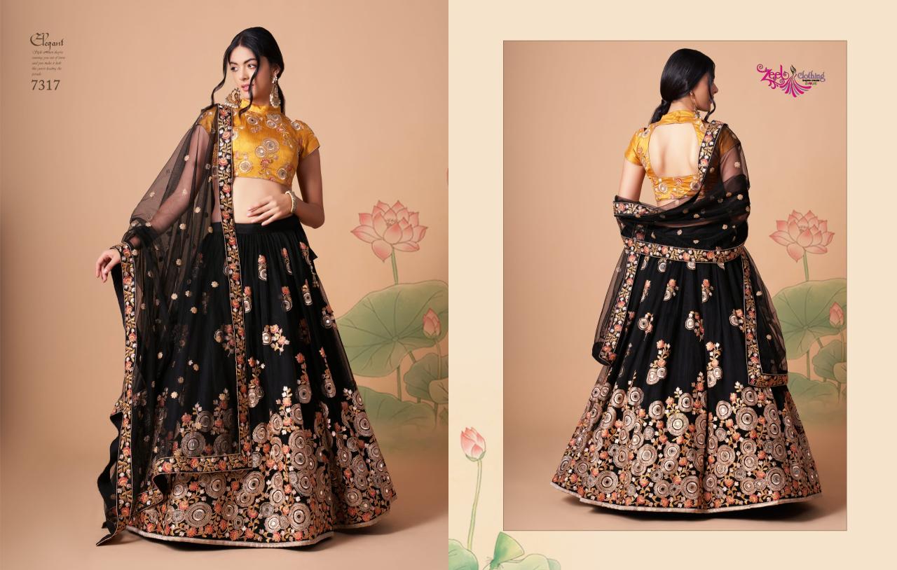 Zeel Neo Romantic Vol 3 Designer Soft Net Lehenga Collection