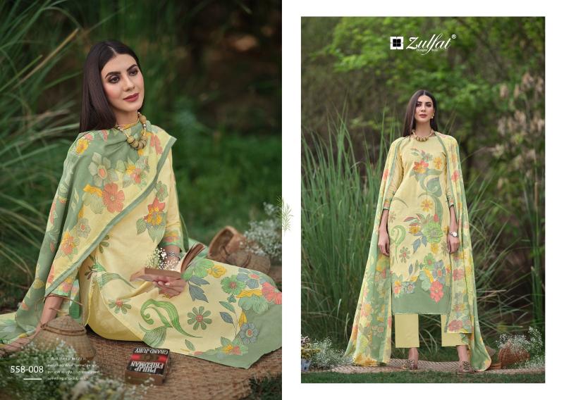 Zulfat Hakoba Vol 2 Cotton Printed Dress Material Collection