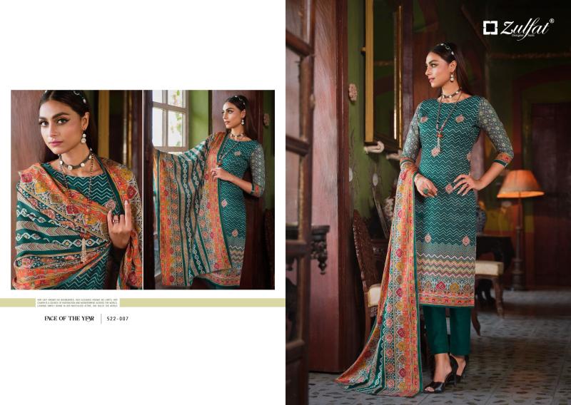 Zulfat Raabia Wool Pashmina Dress Material Collection