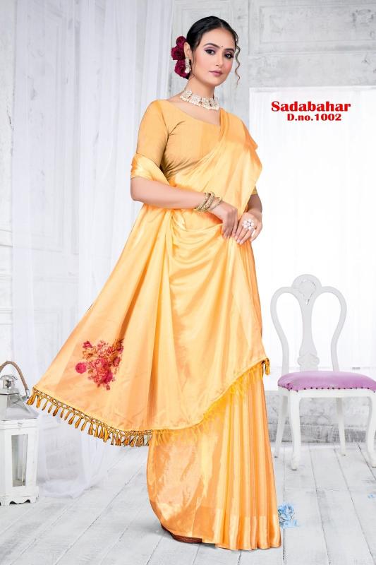 9Star Sadabhar Fancy Designer Saree Collection