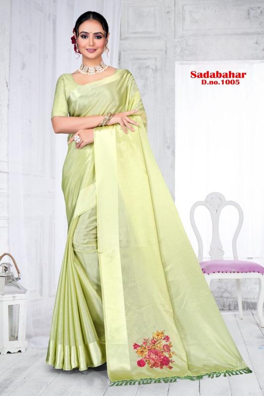 9Star Sadabhar Fancy Designer Saree Collection