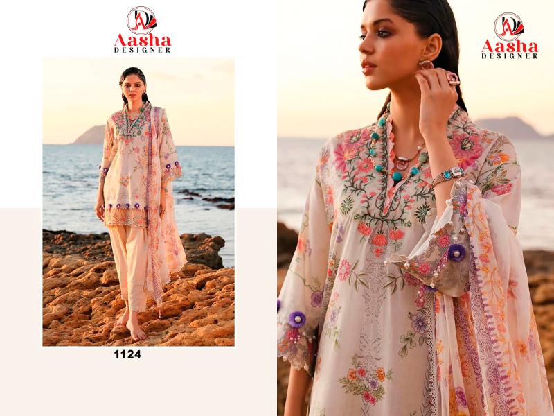 Aasha 1124 Chiffon Dupatta