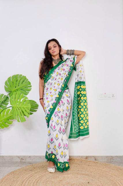 Ap 04 Beautiful Soft Cotton Printed Saree Collection