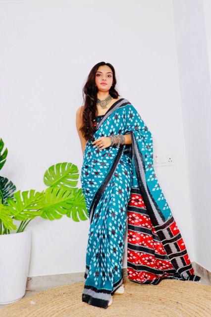 Ap 04 Beautiful Soft Cotton Printed Saree Collection