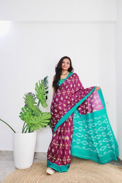 Ap 06 Jaipuri Block Print Saree Collection