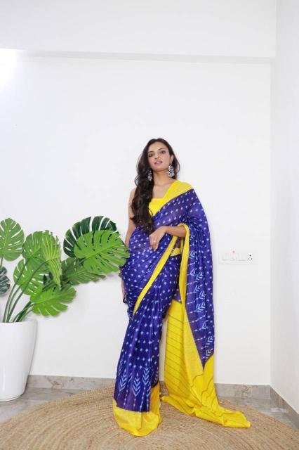 Ap 06 Jaipuri Block Print Saree Collection