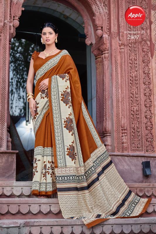 Apple Womaniya 29 Bhagalpuri Silk Printed Saree Collection