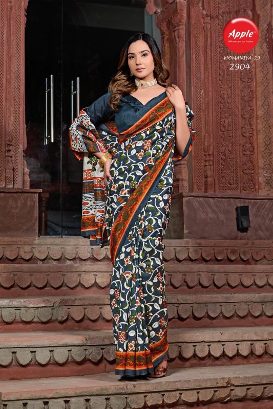 Apple Womaniya 29 Bhagalpuri Silk Printed Saree Collection