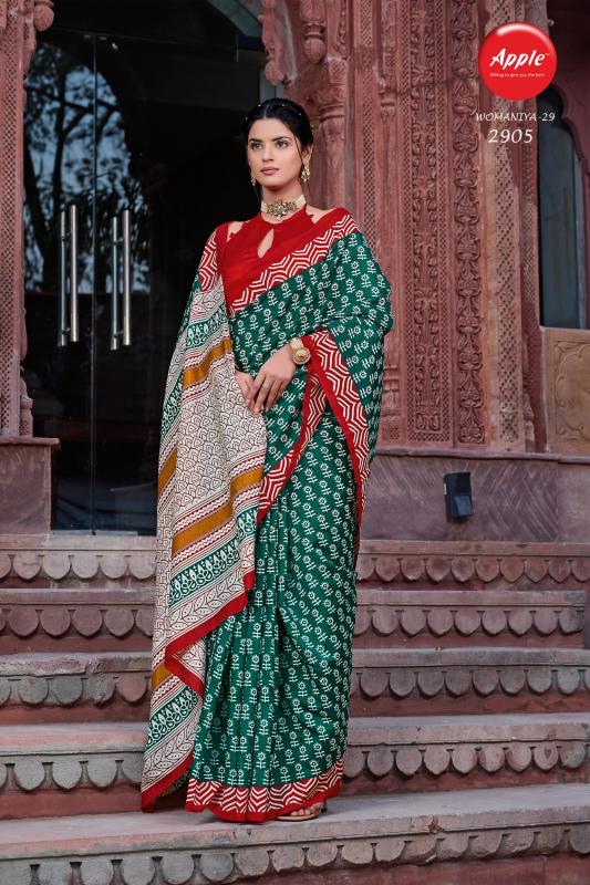 Apple Womaniya 29 Bhagalpuri Silk Printed Saree Collection