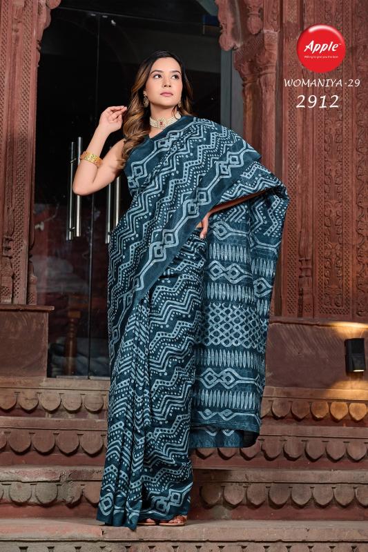 Apple Womaniya 29 Bhagalpuri Silk Printed Saree Collection