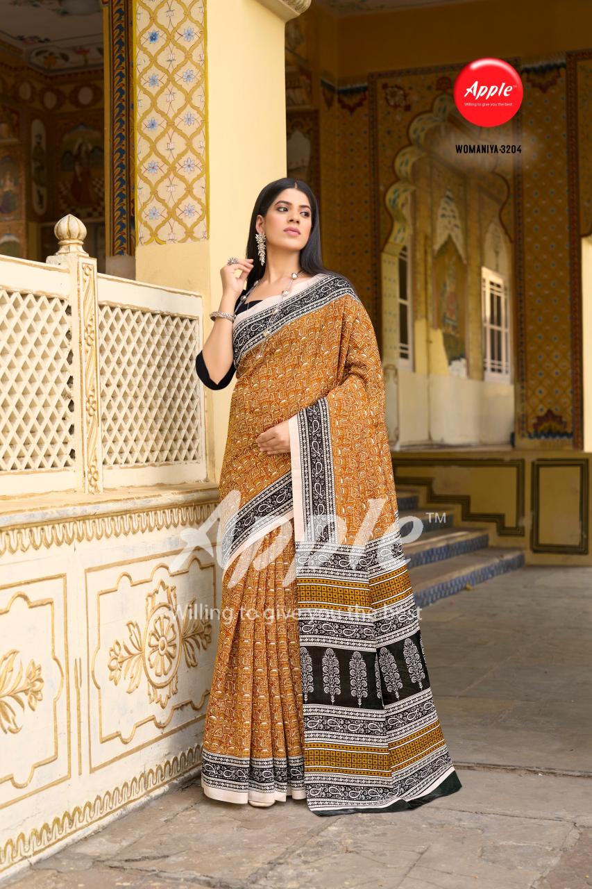 Apple Womaniya 32 Bhagalpuri Silk Printed Saree Collection