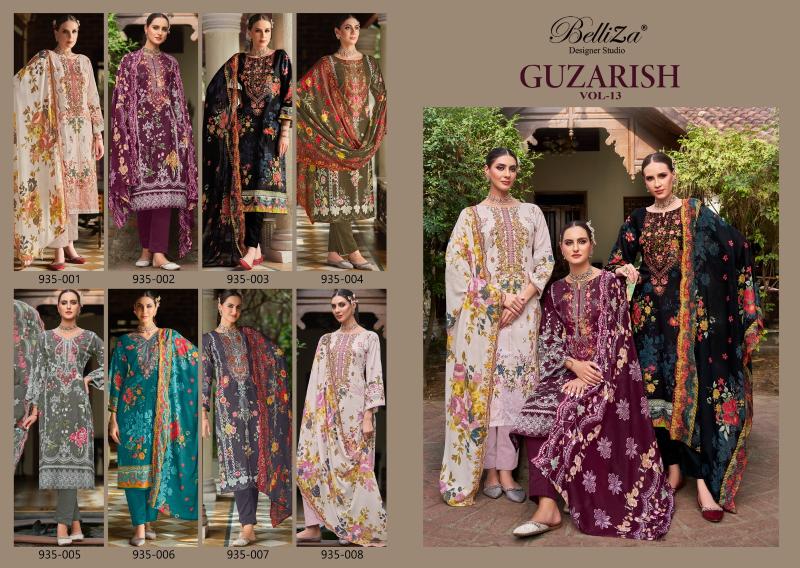 Belliza Guzarish Vol 13 Cotton Printed Dress Material Collection