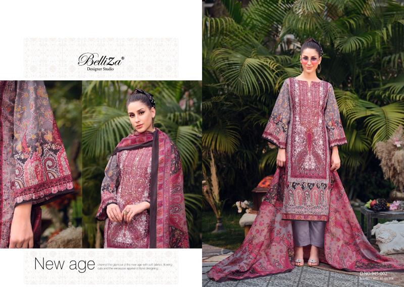 Belliza Naira Vol 64 Cotton Printed Dress Material Collection